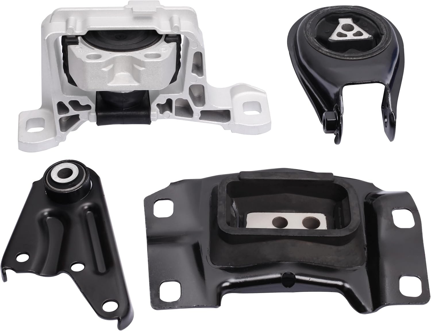 Engine Motor and Transmission Mount Kit Compatible with 2010-2013 Mazda 3 2.0L Automatic Transmission A4402 BBM439060 A4405 B37F39040F A4421 BBM539070B A4418 BFD139010A Set of 4