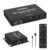 1080P HDMI KVM Extender Over Cat 6/7/8 Cable up to 492 ft, HD Digital Media Player for USB Drives,HDMI Extender with 3.5mm Audio & Loop Out, Supports IR Remote, Support for One to Many Connection