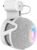 VOMA HomePod Mini Wall Mount Holder, Outlet Mount Stand with in-Built Cable Management System, No Screw or Drilling Needed, Excellent Space Saving Accessory White